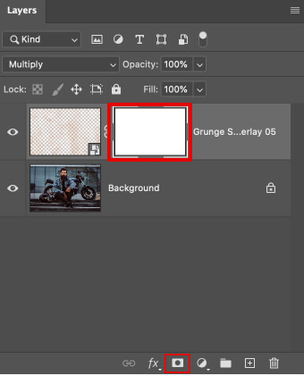 استفاده از بافت بعنوان پوشاننده در تصاویر پرتره در فوتوشاپ